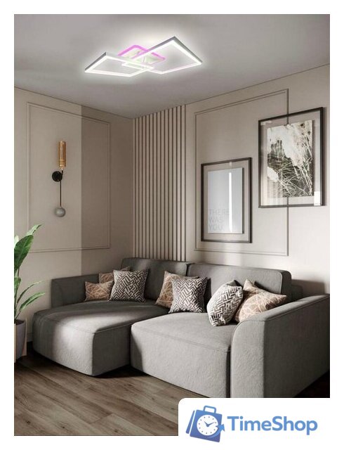 Припотолочная люстра Aitin Pro H71125/3C (белый) - Изображение №2 — Интернет-магазин Time-Shop