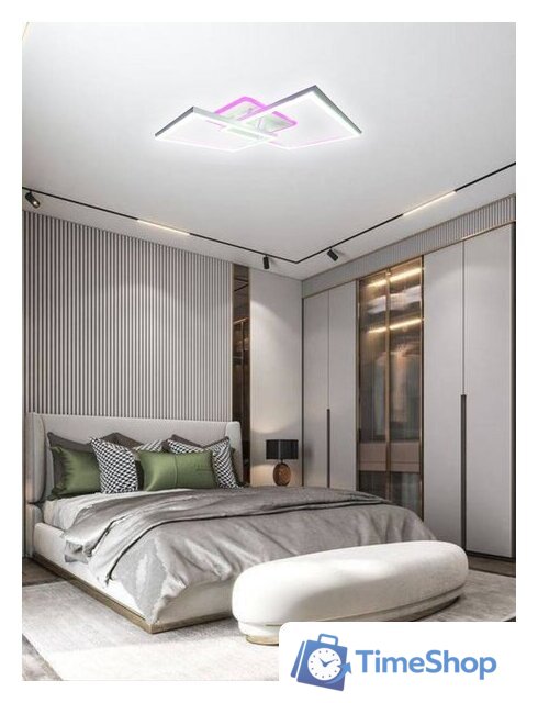 Припотолочная люстра Aitin Pro H71125/3C (белый) - Изображение №4 — Интернет-магазин Time-Shop