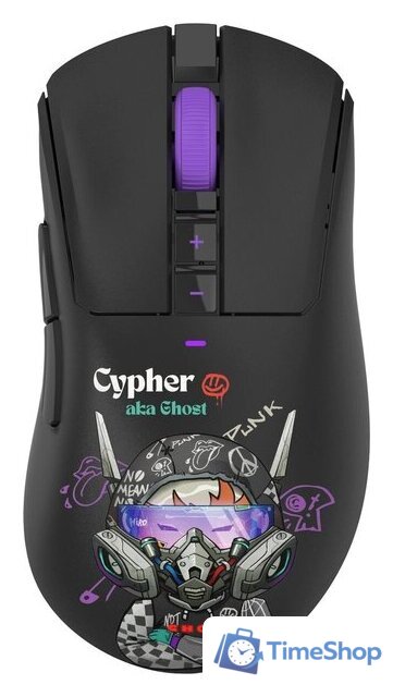Игровая мышь A4Tech Bloody R73 Ultra Duo Cypher Ghost (черный) - Изображение №1 — Интернет-магазин Time-Shop