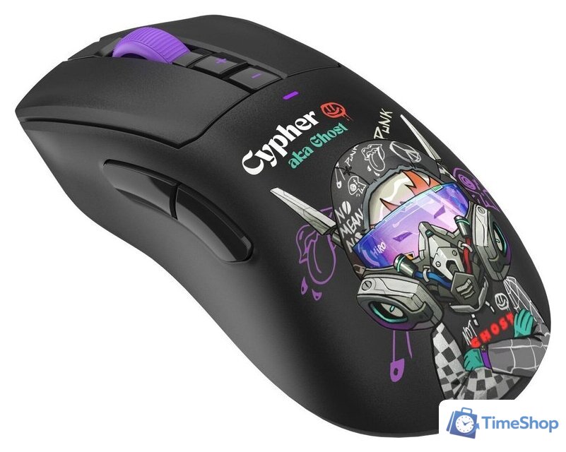 Игровая мышь A4Tech Bloody R73 Ultra Duo Cypher Ghost (черный) - Изображение №8 — Интернет-магазин Time-Shop