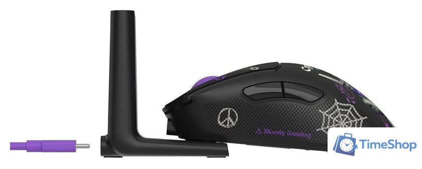 Игровая мышь A4Tech Bloody R73 Ultra Duo Cypher Ghost (черный) - Изображение №13 — Интернет-магазин Time-Shop