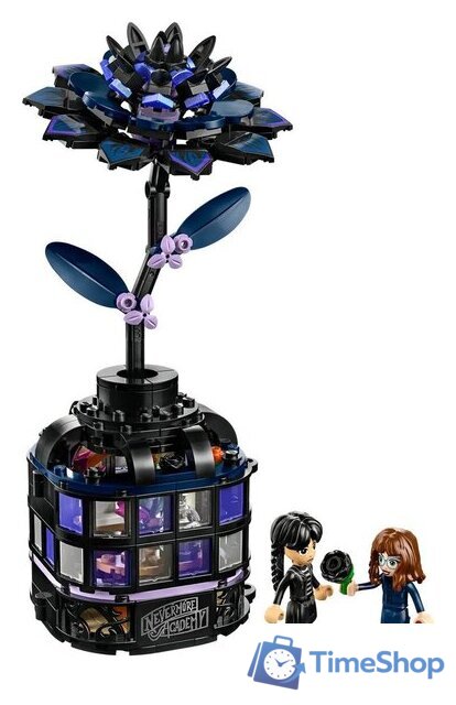 Конструктор LEGO Wednesday 76784 Черный георгин - Изображение №2 — Интернет-магазин Time-Shop