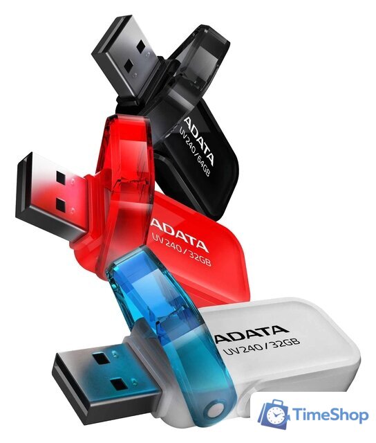 USB Flash ADATA UV240 32GB (красный) - Изображение №4 — Интернет-магазин Time-Shop
