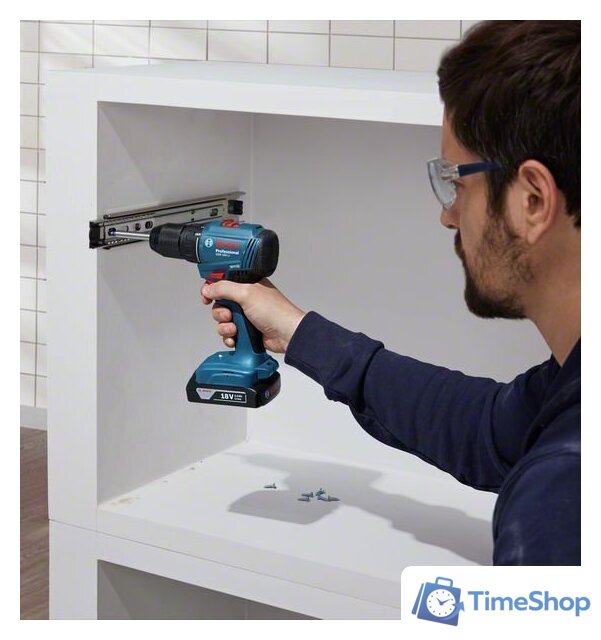 Дрель-шуруповерт Bosch GSR 185-LI Professional 06019K3001 (с 1-им АКБ, кейс) - Изображение №6 — Интернет-магазин Time-Shop