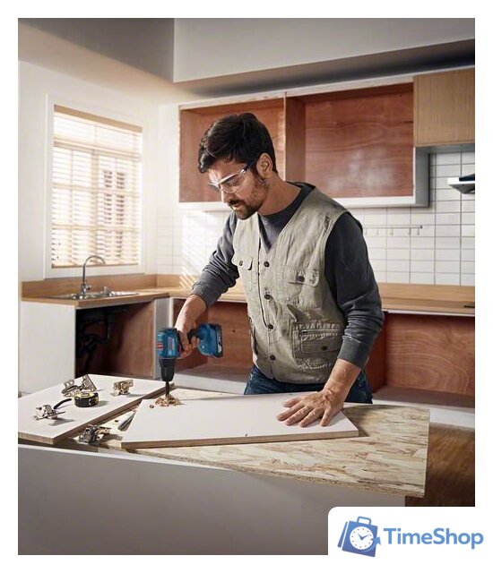 Дрель-шуруповерт Bosch GSR 185-LI Professional 06019K3001 (с 1-им АКБ, кейс) - Изображение №4 — Интернет-магазин Time-Shop