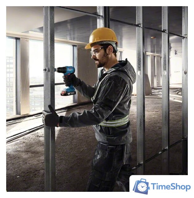 Дрель-шуруповерт Bosch GSR 185-LI Professional 06019K3001 (с 1-им АКБ, кейс) - Изображение №2 — Интернет-магазин Time-Shop