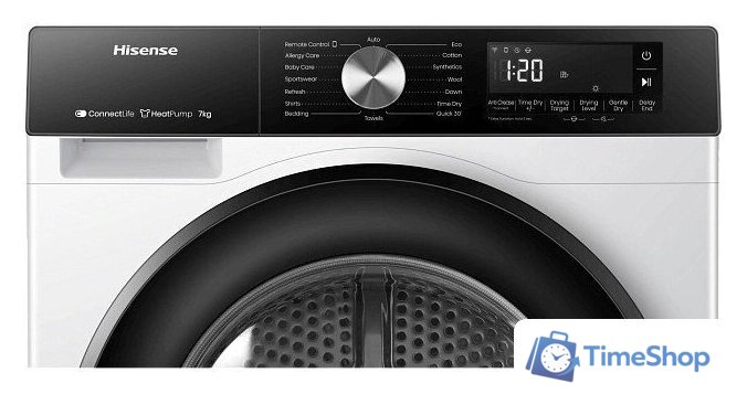 Сушильная машина Hisense DH3S702UWDE - Изображение №6 — Интернет-магазин Time-Shop