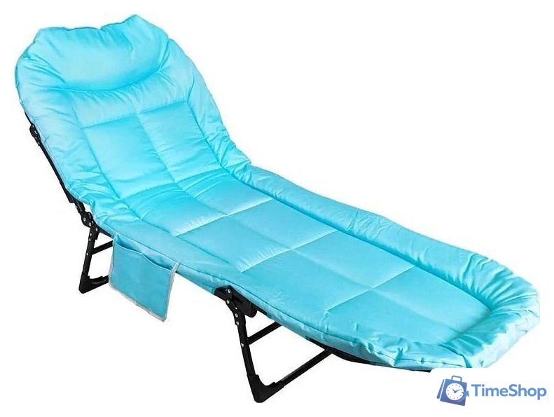 Раскладушка FORSAGE 59 202 F-FG-HY-8008LB (голубой) - Изображение №1 — Интернет-магазин Time-Shop
