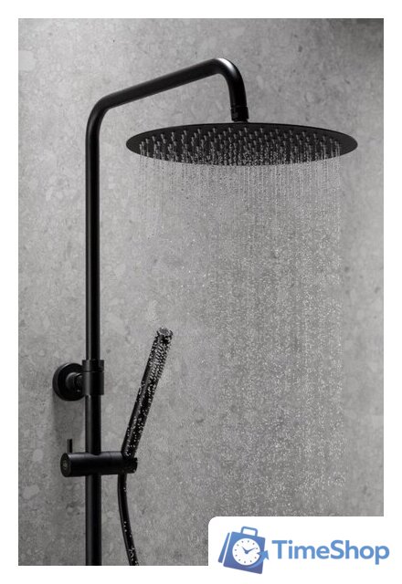 Душевая система  Armatura Moza Premium 5736-921-81 (черный) - Изображение №4 — Интернет-магазин Time-Shop