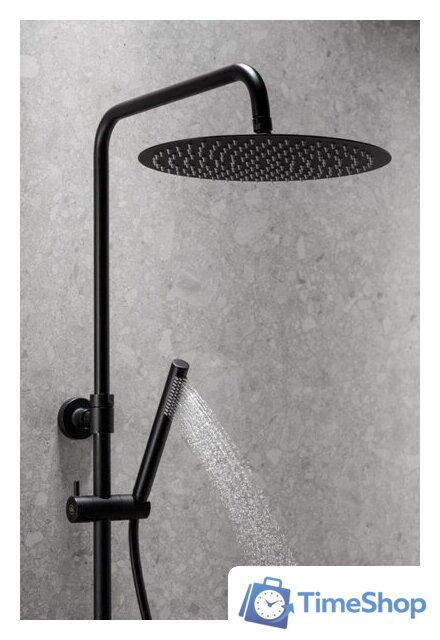 Душевая система  Armatura Moza Premium 5736-921-81 (черный) - Изображение №3 — Интернет-магазин Time-Shop