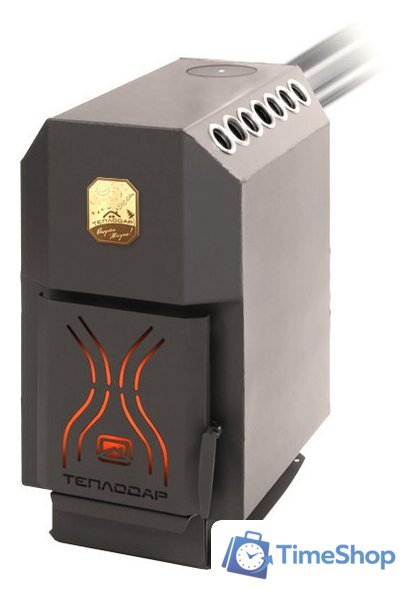 Печь-камин Теплодар ТОП модель 200 со стальной дверцей - Изображение №1 — Интернет-магазин Time-Shop