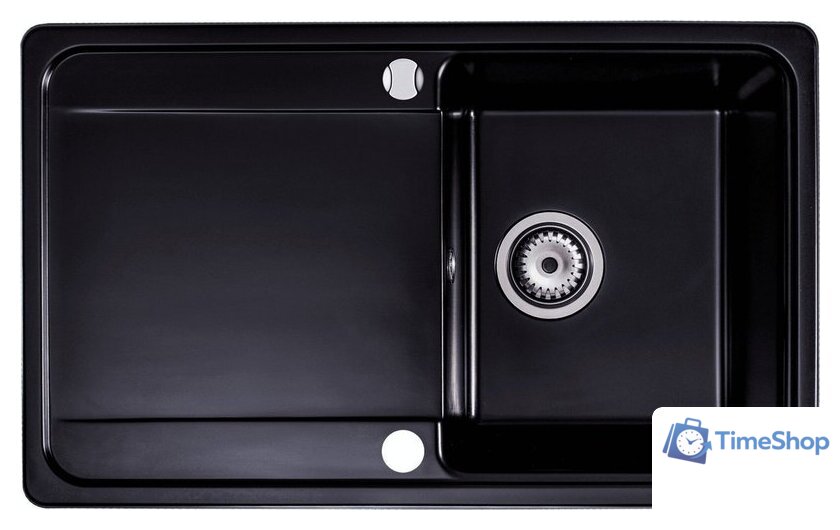Кухонная мойка Kernau KGS Z 4575 1B1D Deep Black - Изображение №1 — Интернет-магазин Time-Shop
