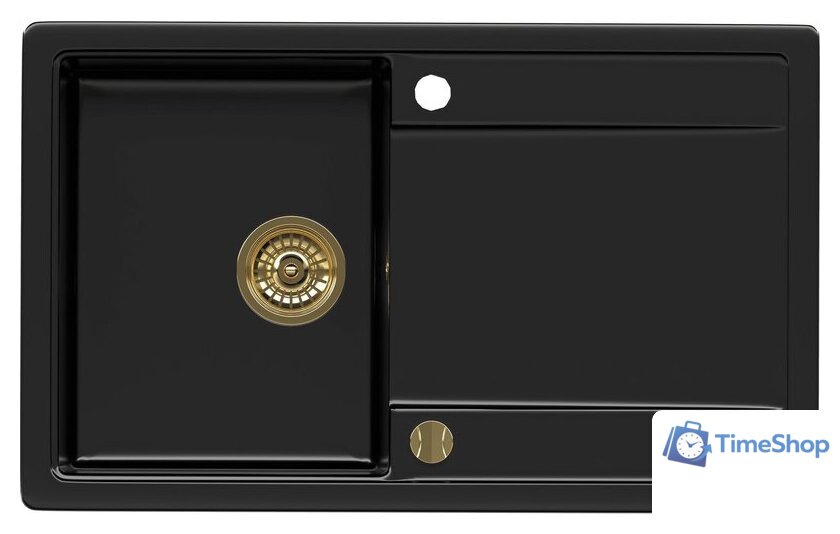 Кухонная мойка Kernau KGS Z 4575 1B1D Deep Black - Изображение №8 — Интернет-магазин Time-Shop