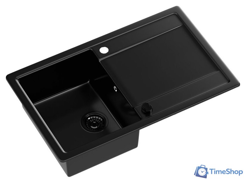 Кухонная мойка Kernau KGS Z 4575 1B1D Deep Black - Изображение №6 — Интернет-магазин Time-Shop
