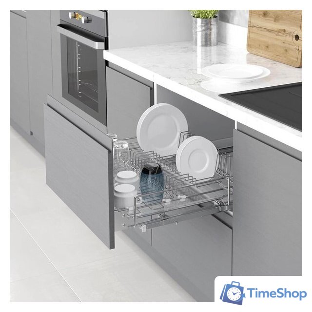 Корзина-сушка выдвижная Starax S-2031-С (хром) - Изображение №1 — Интернет-магазин Time-Shop