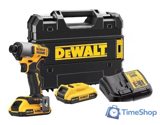 Винтоверт DeWalt DCF840D2T (с 2-мя АКБ, кейс) - Изображение №1 — Интернет-магазин Time-Shop