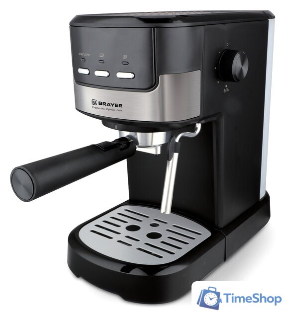 Рожковая кофеварка Brayer BR1112 - Изображение №1 — Интернет-магазин Time-Shop