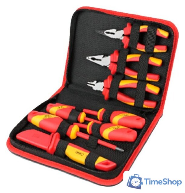 Электромонтажный набор Deli DQ91002 (8 предметов) - Изображение №1 — Интернет-магазин Time-Shop