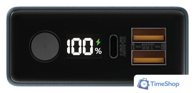 Внешний аккумулятор Olmio QX-20 20000mAh (темно-зеленый) - Изображение №3 — Интернет-магазин Time-Shop