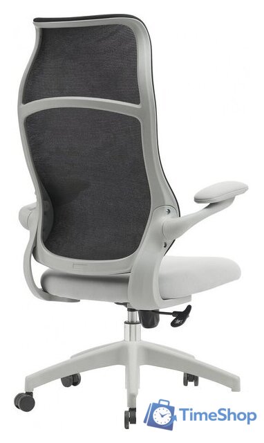 Офисное кресло CACTUS CS-GMC505-BKGY (черный/серый) - Изображение №5 — Интернет-магазин Time-Shop