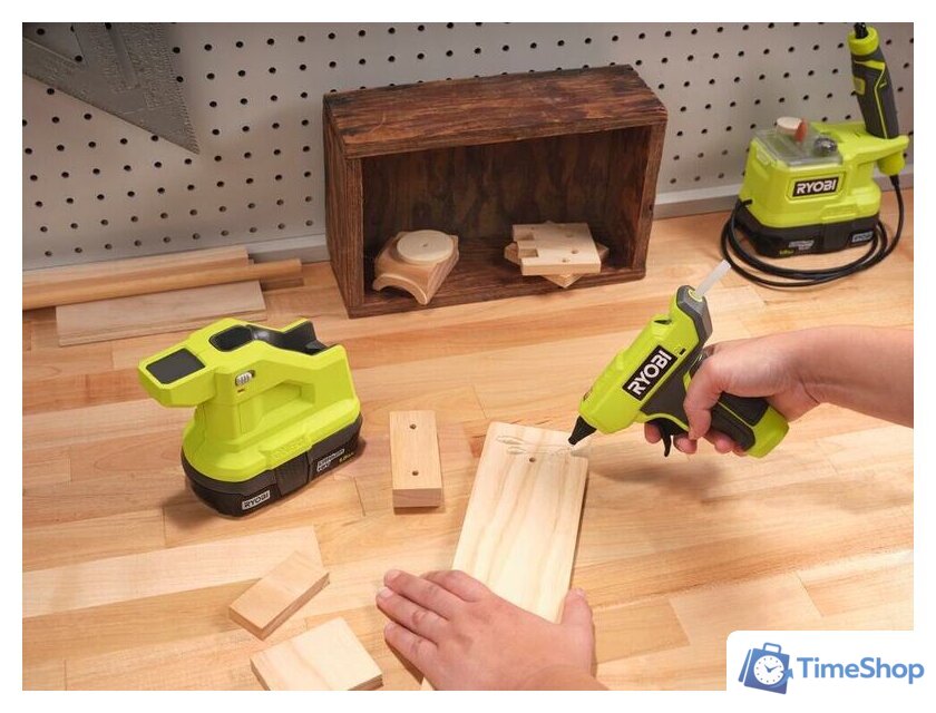 Термоклеевой пистолет Ryobi RGLM18-0 (без АКБ) - Изображение №7 — Интернет-магазин Time-Shop