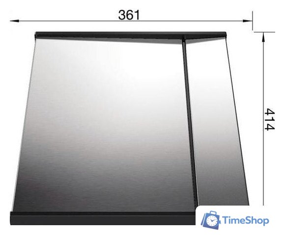 Сушилка для посуды Blanco Zerox 223067 - Изображение №5 — Интернет-магазин Time-Shop