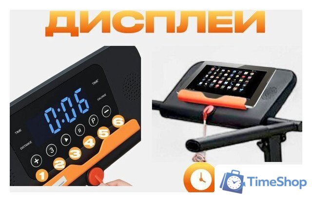 Электрическая беговая дорожка Sundays Fitness T-AF21A - Изображение №5 — Интернет-магазин Time-Shop