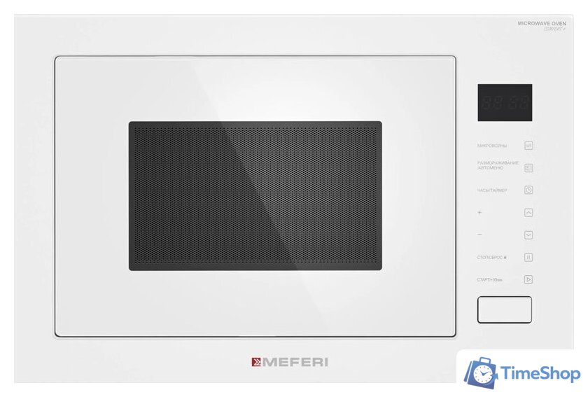 Микроволновая печь Meferi MMO6028WH Comfort Plus - Изображение №2 — Интернет-магазин Time-Shop