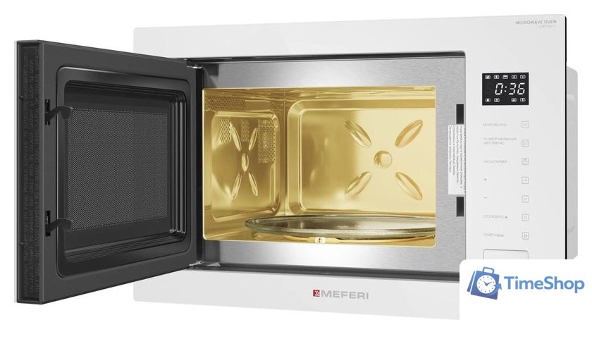 Микроволновая печь Meferi MMO6028WH Comfort Plus - Изображение №6 — Интернет-магазин Time-Shop