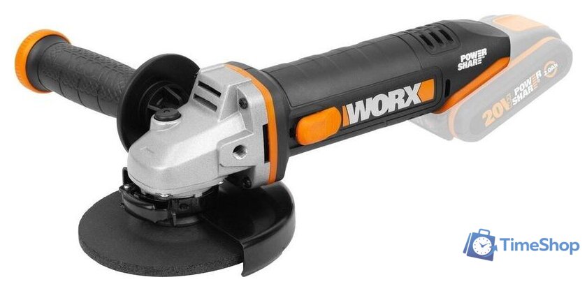 Угловая шлифмашина Worx WX803.9 (без АКБ) - Изображение №1 — Интернет-магазин Time-Shop