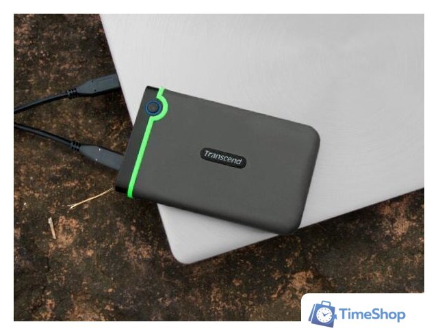 Внешний накопитель Transcend StoreJet 25M3C 4TB TS4TSJ25M3C - Изображение №4 — Интернет-магазин Time-Shop