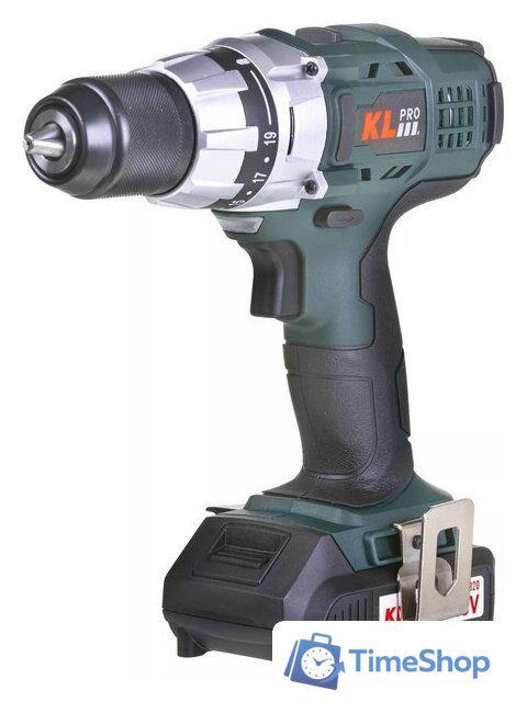 Дрель-шуруповерт KLPRO KLNM18-20 (с 2-мя АКБ, кейс) - Изображение №3 — Интернет-магазин Time-Shop