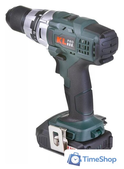 Дрель-шуруповерт KLPRO KLNM18-20 (с 2-мя АКБ, кейс) - Изображение №8 — Интернет-магазин Time-Shop