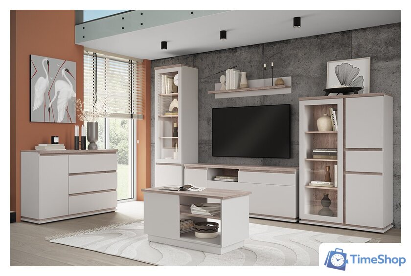 Тумба Anrex Lima 1D3S (персидский жемчуг/мадура) - Изображение №4 — Интернет-магазин Time-Shop