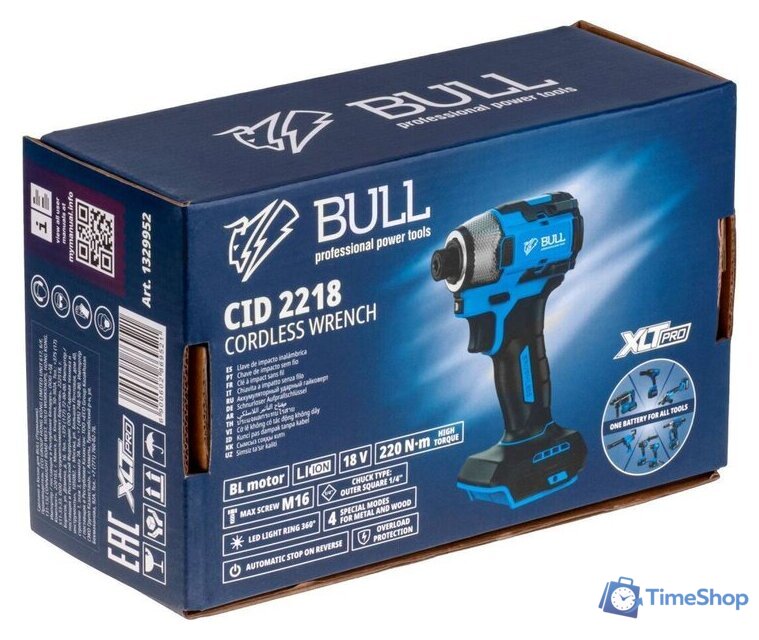 Винтоверт Bull CID 2218 1329952 (без АКБ) - Изображение №7 — Интернет-магазин Time-Shop