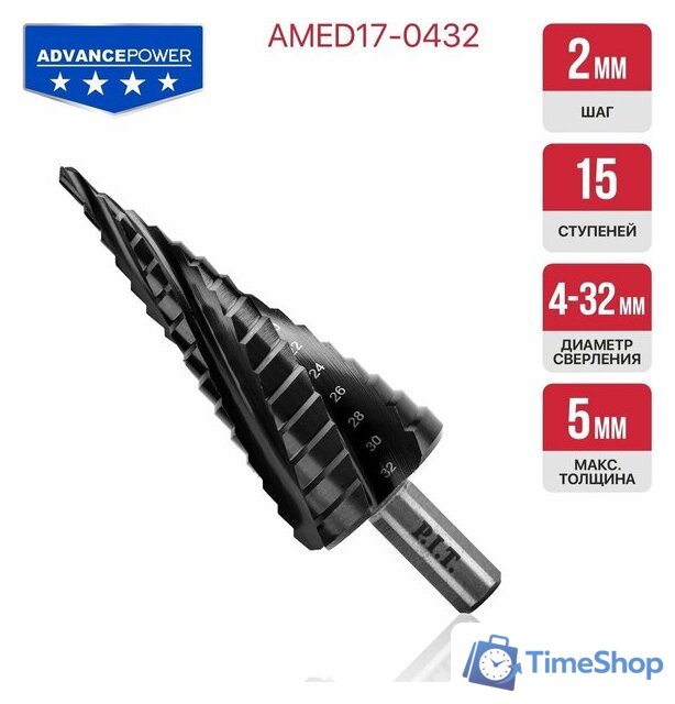 Сверло P.I.T. AMED17-0432 - Изображение №8 — Интернет-магазин Time-Shop