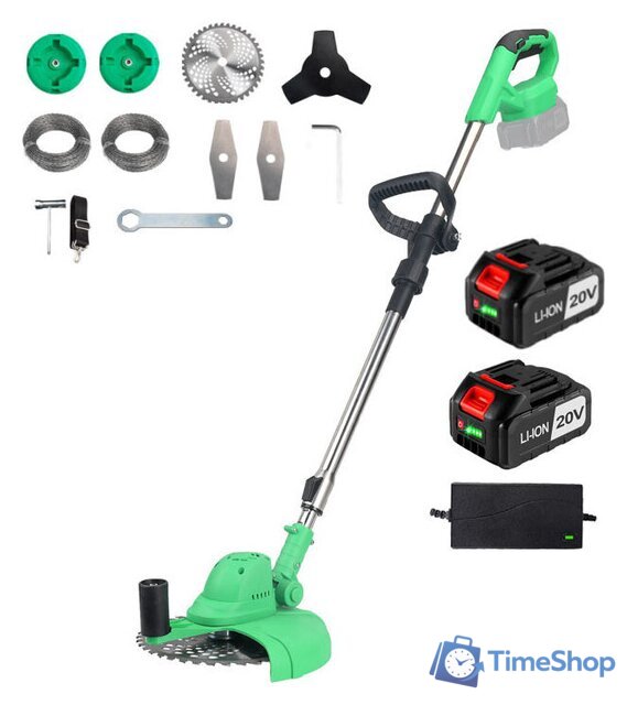 Триммер Zitrek GreenCut 20 082-2009 (с 2-мя АКБ) - Изображение №1 — Интернет-магазин Time-Shop