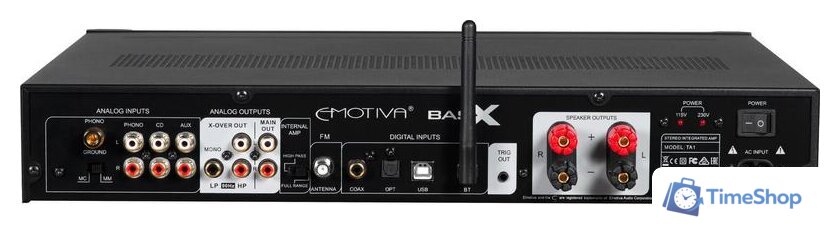 Стереоресивер Emotiva BasX TA1 - Изображение №3 — Интернет-магазин Time-Shop