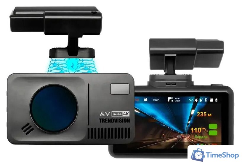 Видеорегистратор-радар детектор-GPS информатор (3в1) TrendVision DriveCam Real 4K Signature - Изображение №1 — Интернет-магазин Time-Shop