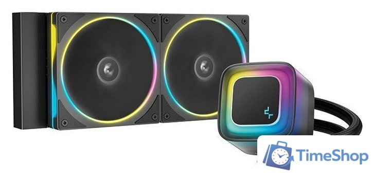 Система жидкостного охлаждения для процессора DeepCool LE240 PRO R-LE240PRO-BKAMMC-G-1 - Изображение №1 — Интернет-магазин Time-Shop