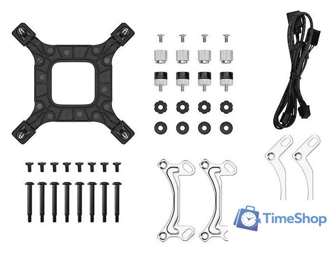 Система жидкостного охлаждения для процессора DeepCool LE240 PRO R-LE240PRO-BKAMMC-G-1 - Изображение №5 — Интернет-магазин Time-Shop