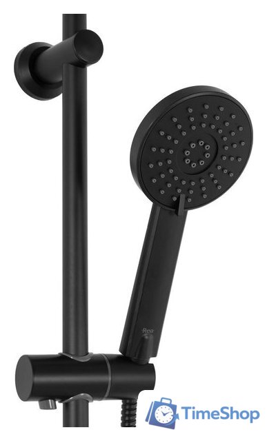 Душевая система  Rea Bliss Black REA-P8804 - Изображение №4 — Интернет-магазин Time-Shop