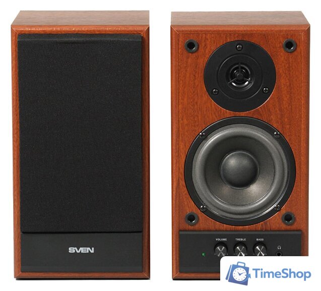 Акустика SVEN SPS-702 (орех) - Изображение №2 — Интернет-магазин Time-Shop