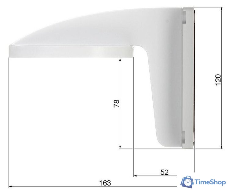 Крепление для камер видеонаблюдения Hikvision DS-1258ZJ - Изображение №4 — Интернет-магазин Time-Shop