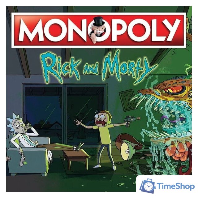Настольная игра Мир Хобби Монополия. Рик и Морти - Изображение №2 — Интернет-магазин Time-Shop