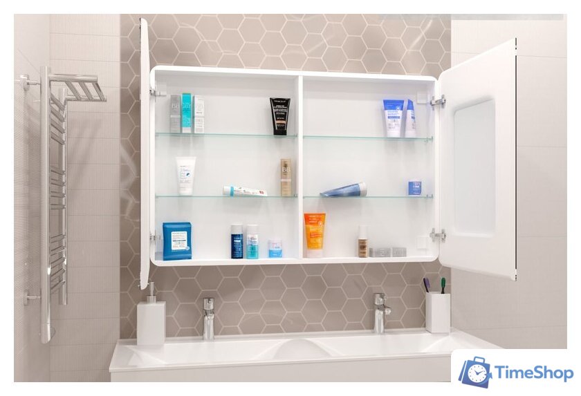  Континент Шкаф с зеркалом Avenue Led 120х80 - Изображение №27 — Интернет-магазин Time-Shop