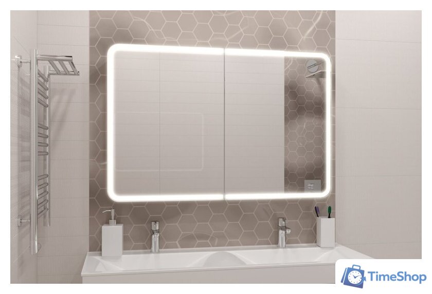  Континент Шкаф с зеркалом Avenue Led 120х80 - Изображение №26 — Интернет-магазин Time-Shop