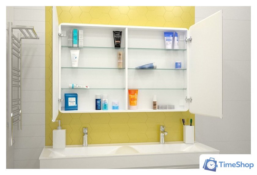  Континент Шкаф с зеркалом Avenue Led 120х80 - Изображение №29 — Интернет-магазин Time-Shop