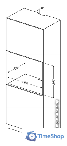 Электрический духовой шкаф Hansa BOEI64111 - Изображение №3 — Интернет-магазин Time-Shop