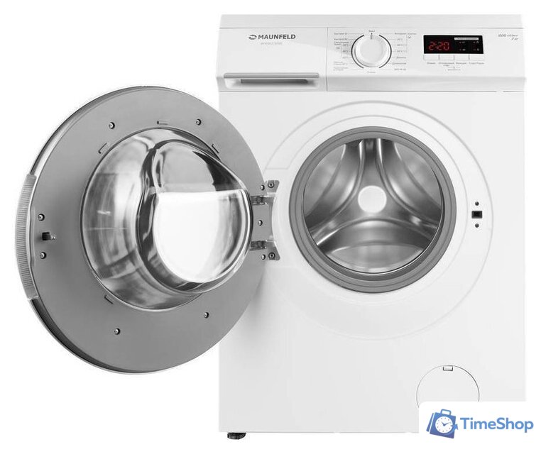 Стиральная машина MAUNFELD MFWM127WH05 - Изображение №4 — Интернет-магазин Time-Shop